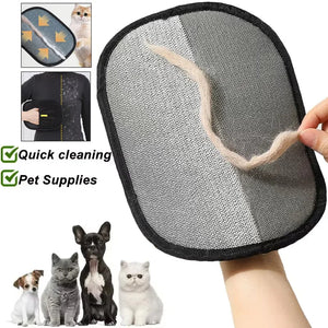 Pet Hair Remover Gloves – Reusable Fur Cleaning Tool