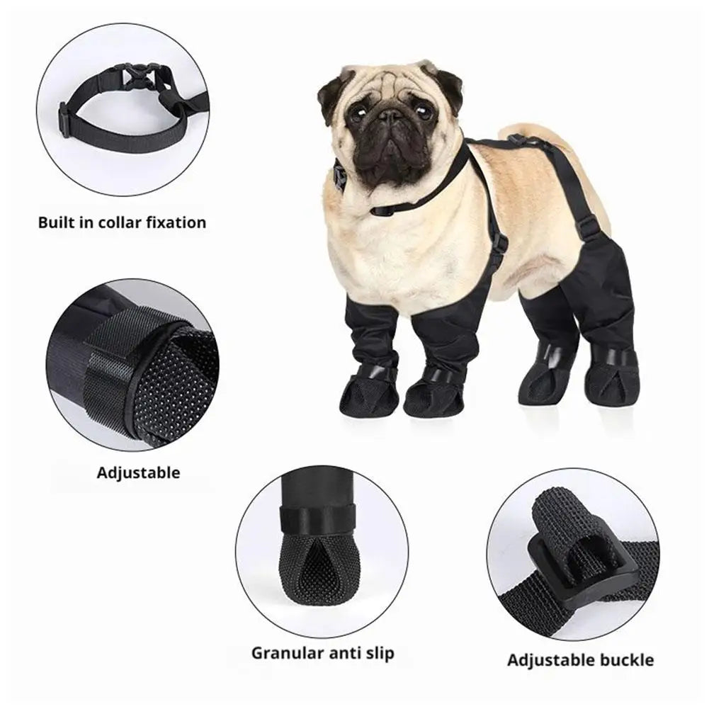 Waterproof Dog Boots – Non-Slip Outdoor Shoes for Pets