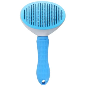 Self-Cleaning Dog Grooming Brush – Easy Hair Removal & Massage Comb