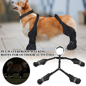 Waterproof Dog Boots – Non-Slip Outdoor Shoes for Pets