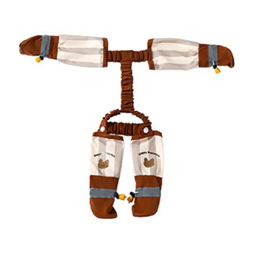 Pet Outdoor Leggings: Reflective Stripe Full Leg Protection Waterproof Dust-proof Adjustable