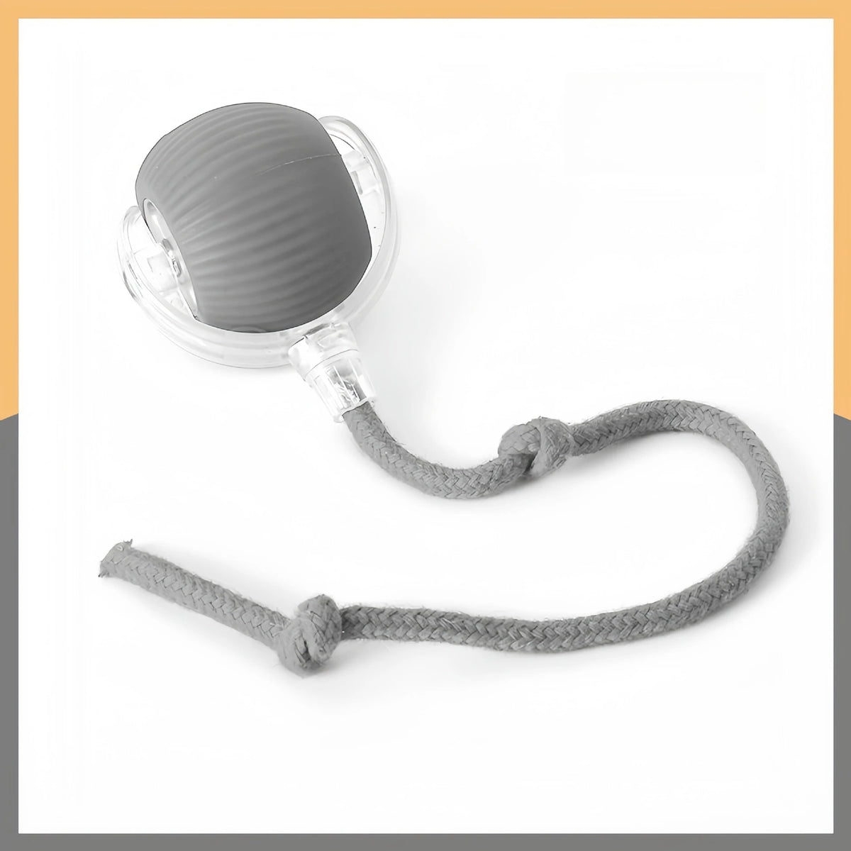 Interactive Pet Ball Toy – Durable Rope Teaser for Dogs & Cats