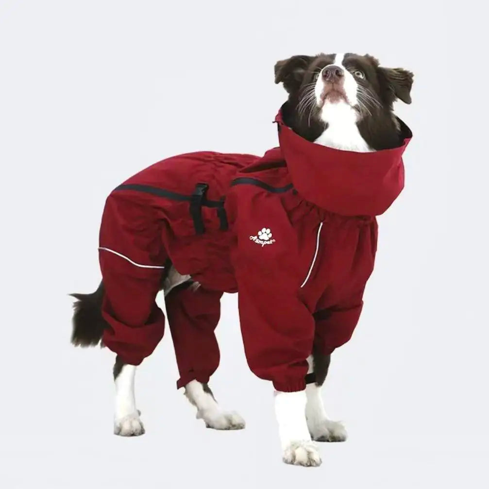 Waterproof Dog Jacket – Warm Winter Coat for Medium & Large Dogs