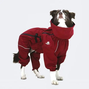 Waterproof Dog Jacket – Warm Winter Coat for Medium & Large Dogs