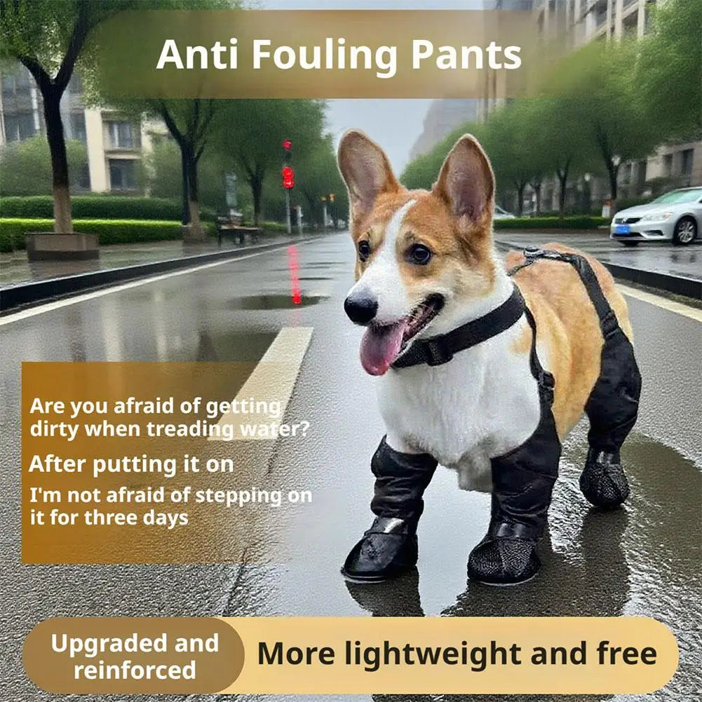 Waterproof Dog Boots – Non-Slip Outdoor Shoes for Pets