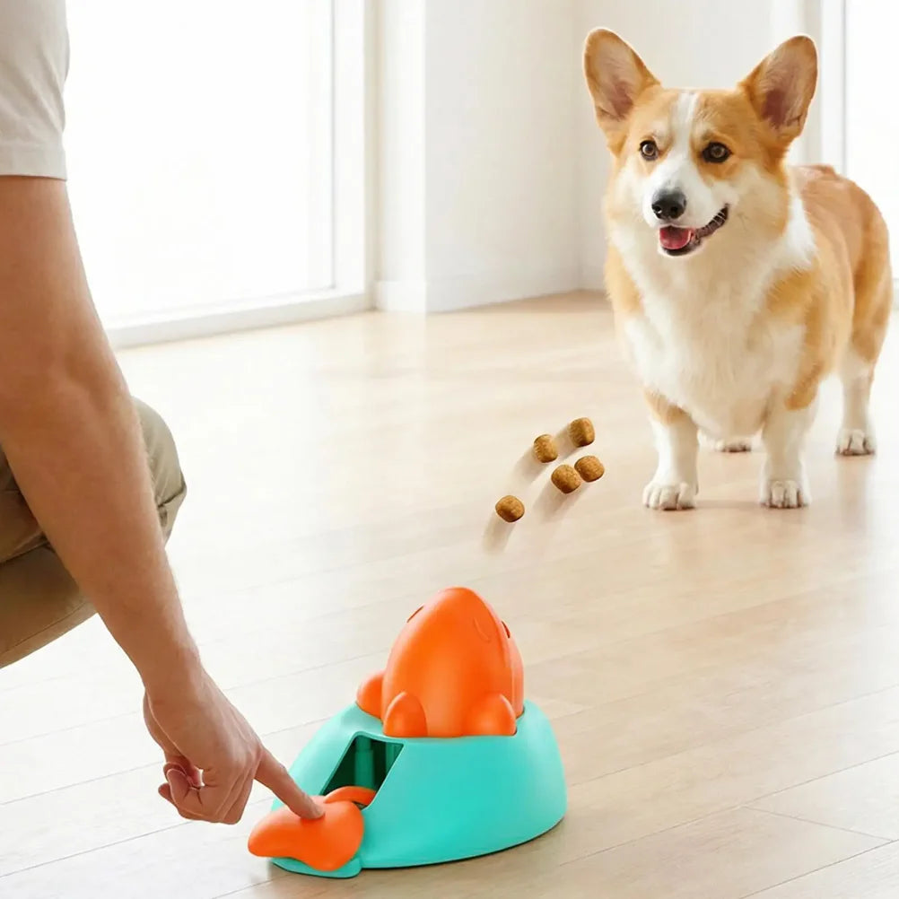 Interactive Pet Treat Dispenser Toy for Dogs – Training & Feeding Tool