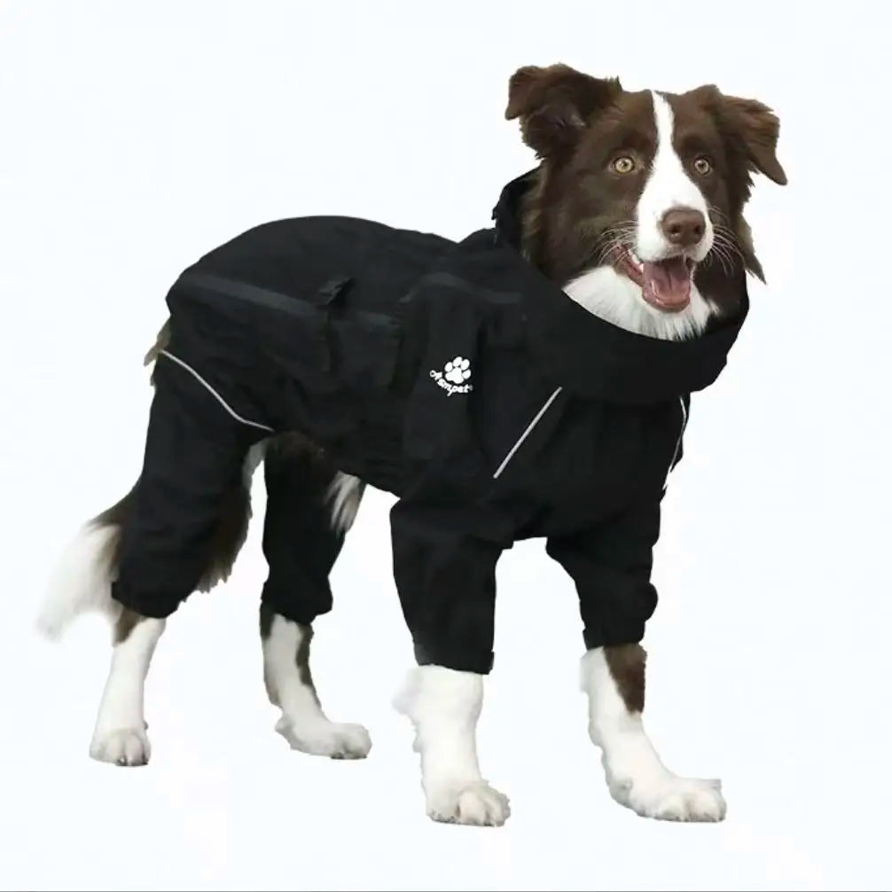 Waterproof Dog Jacket – Warm Winter Coat for Medium & Large Dogs
