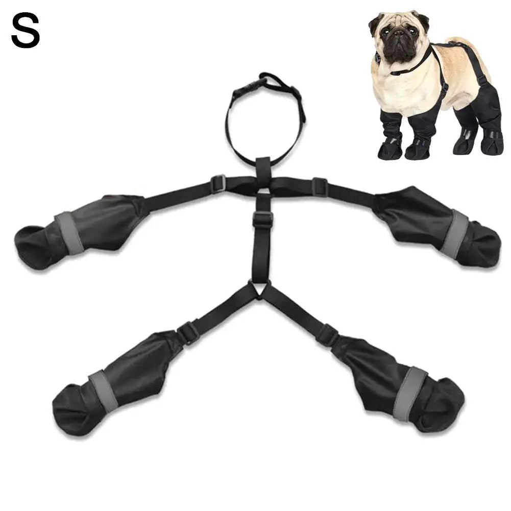 Waterproof Dog Boots – Non-Slip Outdoor Shoes for Pets