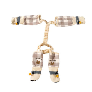 Pet Outdoor Leggings: Reflective Stripe Full Leg Protection Waterproof Dust-proof Adjustable