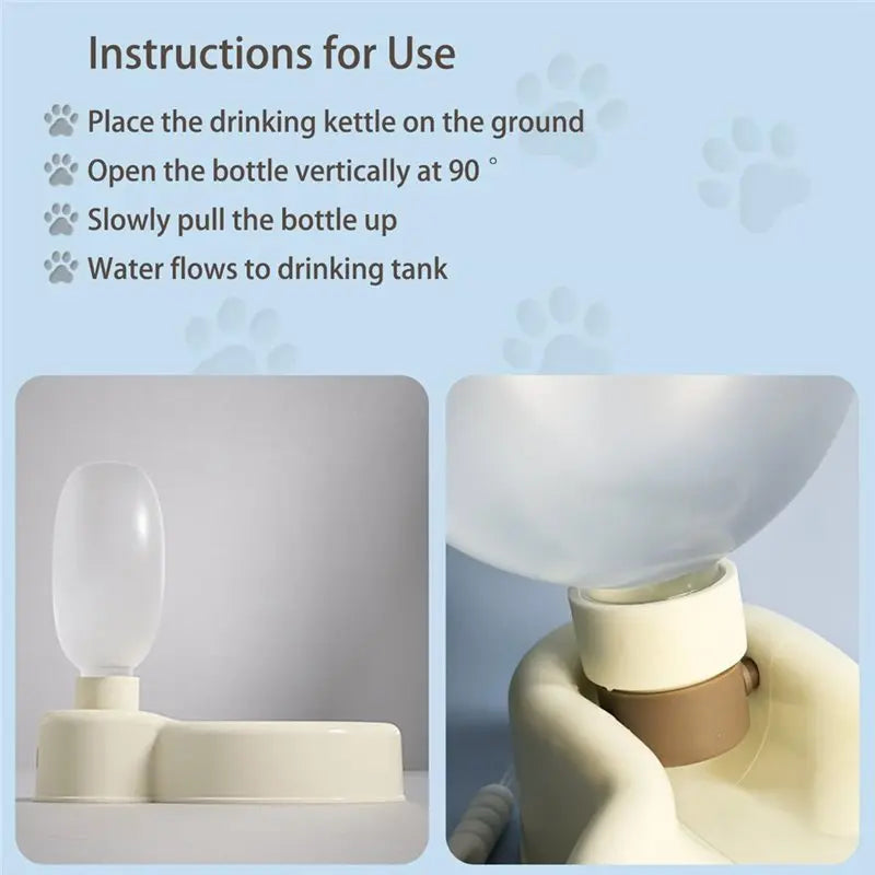 Portable Pet Water Bottle – Leak-Proof Travel Dispenser (500ml)