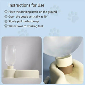 Portable Pet Water Bottle – Leak-Proof Travel Dispenser (500ml)