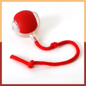 Interactive Pet Ball Toy – Durable Rope Teaser for Dogs & Cats