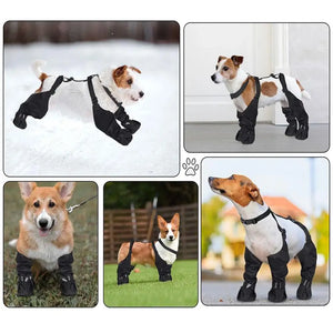 Waterproof Dog Boots – Non-Slip Outdoor Shoes for Pets
