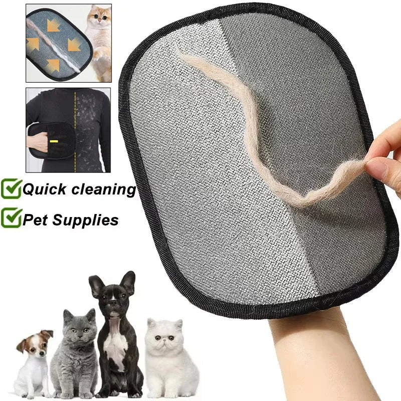 Pet Hair Remover Gloves – Reusable Fur Cleaning Tool
